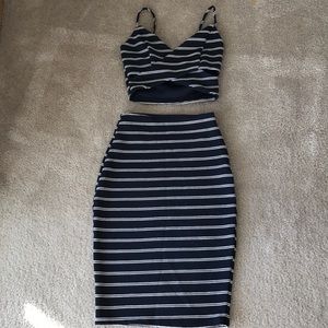 Two piece party dress